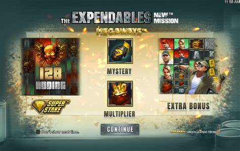 The Expendables New Mission Megaways brabet